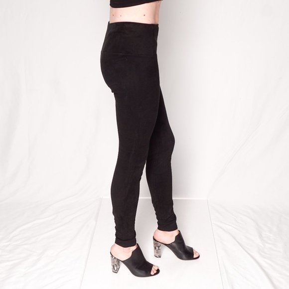 ARITZIA WILFRED FREE Daria Faux-Suede Leggings - Picture 3 of 5